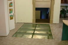 Skleněné podlahy , Telepace Ostrava