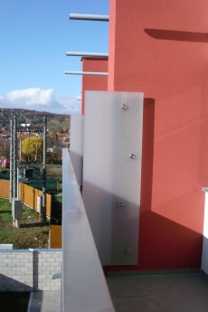 Balkonové předěly Brno Žebětín
