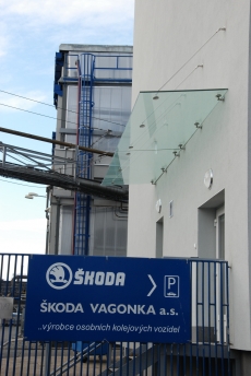 Sdružená markýza Škoda Vagónka Ostrava