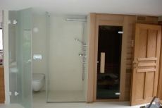 Sprchovací kout s WC RD Pstruží